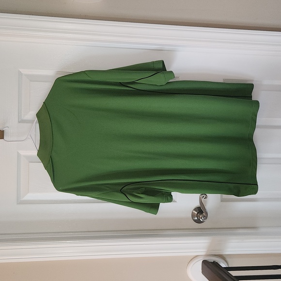 TOP ELITE MENS GOLF SHIRT SIZE L GREEN COLOR - Picture 5 of 7